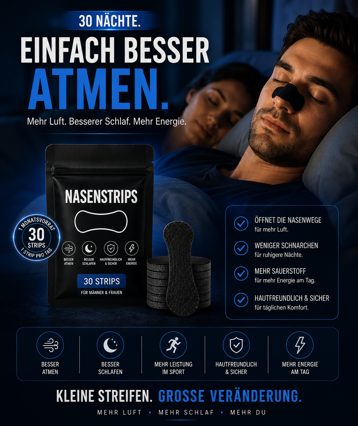 SILENTO Air™ - Nasenstrips
